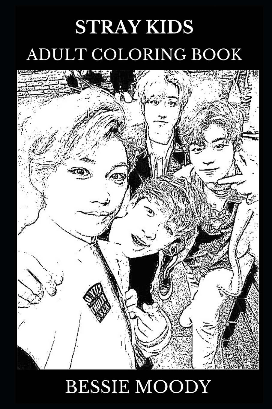 Stray Kids Books: Stray Kids Adult Coloring Book : K-Pop Stars and