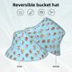 thumbnail image 2 of Balery winter cow cute Sombreros para el sol para hombre y mujer, sombrero de pescador con UPF 50+, 2 of 6