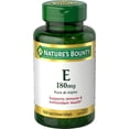 thumbnail image 1 of Suplemento Nature's Bounty con vitamina E, 400 UI, cápsulas blandas x120, 1 of 5