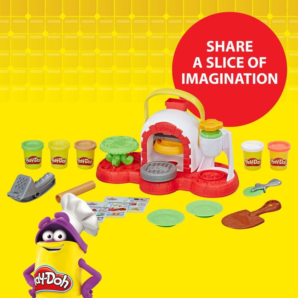 Play-Doh Stamp 'n Top Pizza Oven Toy with 5 Non-Toxic Play-Doh Colors 1 ct