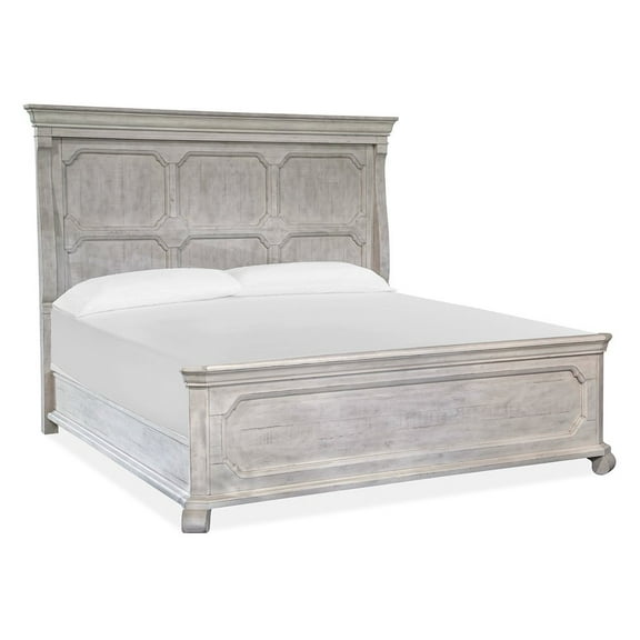 Magnussen Home Bronwyn Alabaster King Panel Bed