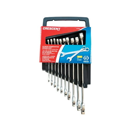 Crescent CCWS2 SAE Combination Wrench Set, 10 Piece