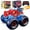Red, variant on JBeeCtrl Remote Control Car 2.4GHz 360° Rotating RC Monster Trucks for Boys with Spray, Light & Sound Dinosaur Toys for Kids Boys 3 4 5 6 7 8 Christmas Birthday Gift（Green）