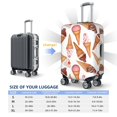 thumbnail image 2 of Luggage Cover Anti Scratch, Ice Cream No.J909 Elastic Suitcase Protector Fits 18-32 Inch Luggage, 2 of 2