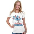 thumbnail image 4 of Tootsie Owl USA Tastes Like Freedom Women's T Shirt Ladies Tee Brisco Brands X, 4 of 5