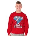 thumbnail image 3 of Hefty Smurf American Muscle USA Sweatshirt for Men or Women Brisco Brands S, 3 of 6