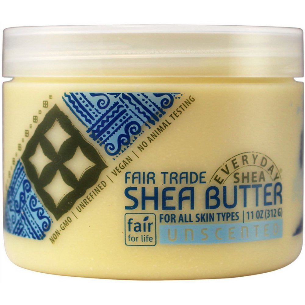 Alaffia EveryDay Shea Pure Fair Trade Shea Butter, Unscented 11 oz