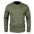 thumbnail image 4 of VJATTWR Mens Neck Thermal Undershirts Slim Fit Wicking Long Sleeve T Shirts Comfy Lightweight Solid Workout Tops for Men L, 4 of 8