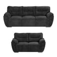 thumbnail image 1 of Sala 3-2 Denver ( Sofá y Love Seat ) Gris Carbón para Sala, 1 of 8