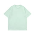 thumbnail image 1 of Timegard T-Shirts pour Hommes Manches Courtes Surdimensionnés Épaules Tombantes Col Rond Vintage Mode Été, 1 of 3
