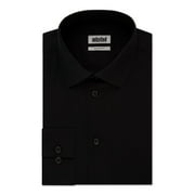 KENNETH COLE Mens Black Collared Classic Fit Work Dress Shirt M 15/15.5- 32/33