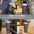 thumbnail image 7 of Modern 30oz Handheld Travel Tumbler with Handle – Double Wall Stainless Steel Insulated Cup, Flip Straw Lid, Leak-Proof & BPA-Free for Hot and Cold Drinks – Durable Coffee & Juice Mug White, 7 of 7