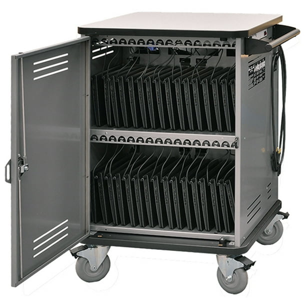 Spectrum Industries 55469WFSBW Cloud32 Chromebook Cart
