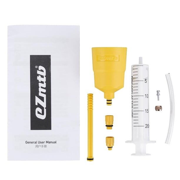 Bicicleta Kit de herramientas de cambio de aceite y engrase de MTB de carretera herramienta de reparación de juego de purga de freno de bicicleta