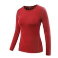 thumbnail image 2 of FNFYFH Women's Long Sleeve Shirts Plus Size Quick Dry Hiking Fishing Workout Shirts UPF 50+ Sun Protection Shirt Rash Guard, 2 of 5