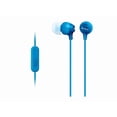 thumbnail image 1 of Auriculares Sony MDR-EX15AP Azules de Intraaurales Sellados, 1 of 2