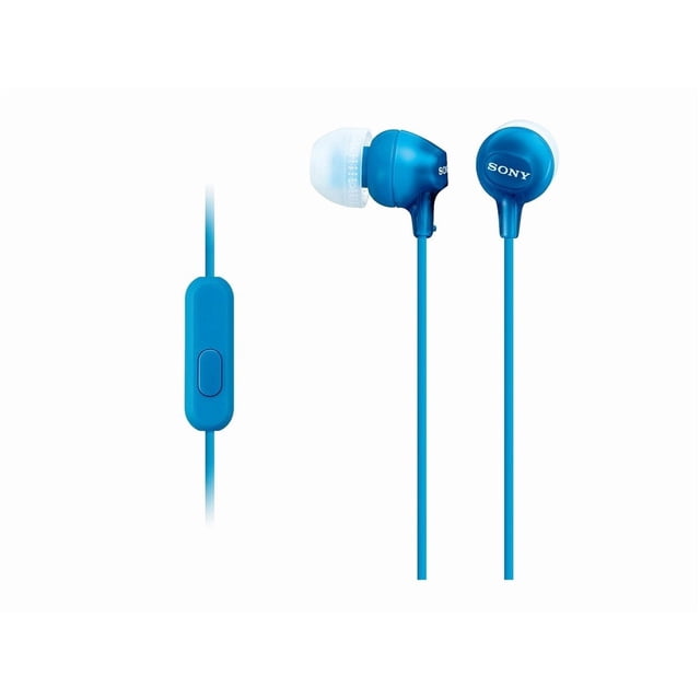 Auriculares Sony MDR-EX15AP Azules de Intraaurales Sellados