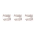 thumbnail image 4 of Guardurnaity 1 par de manoplas sin dedos para adultos, cubierta de mano, accesorio de ropa artesanal de punto para decoración, ropa blanca para Type1 NO1, 4 of 6