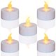 thumbnail image 1 of Velas de té, velas LED, velas sin llama parpadeantes, paquete de 24 velas falsas con pilas realistas, 11 Afortunado Sencillez, 1 of 5