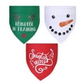 thumbnail image 4 of Pet Dog Bandana Large Pet Scarf Christmas Pet Costume Stylish Bibs Kerchief Accessories for Small Medium Large Dogs Cats, 4 of 5