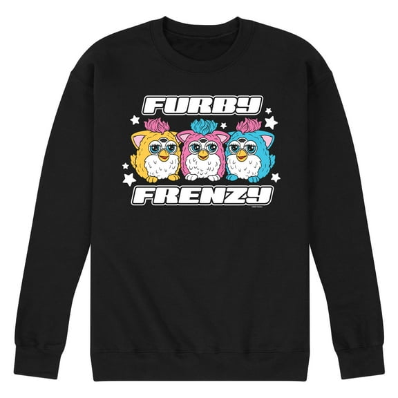 Furby - Furby Frenzy - Men's Crew Fleece Sweatshirt