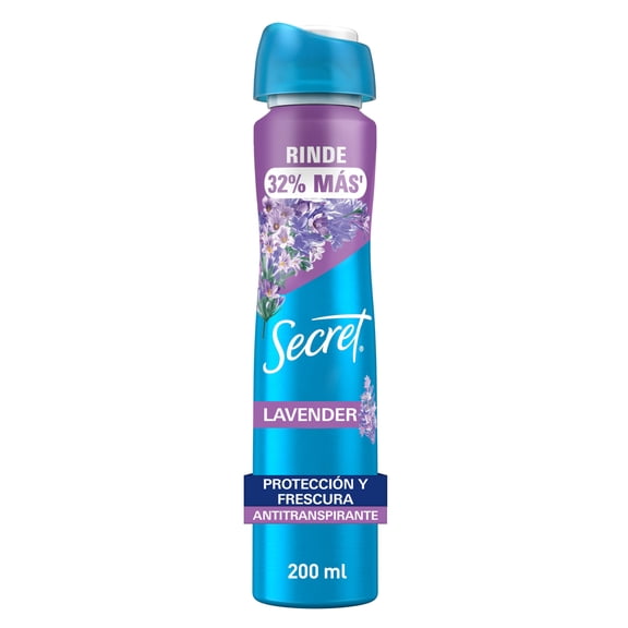 Antitranspirante Spray Secret Lavanda 200 ml