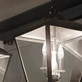 thumbnail image 2 of Kichler 52474 Dame 2 Light 13" Wide Taper Candle Pendant - Anvil Iron, 2 of 12