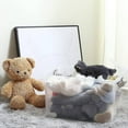thumbnail image 4 of 32 Qt Clear Storage Bins with Lids Plastic Stackable Storage Containers 4 Packs, 4 of 8