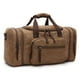 thumbnail image 1 of Advancent Viaje con estilo Bolso de fin de semana de lona vintage para hombres y mujeres Bolso de viaje de lona vintage Bolso deportivo Mochilas de mochilero café, 1 of 6