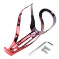 thumbnail image 1 of Portabotellas para bicicleta, resistente, con bordes suaves, color brillante, ligero, para bicicletas de carretera y montaña, color negro y rojo., 1 of 14