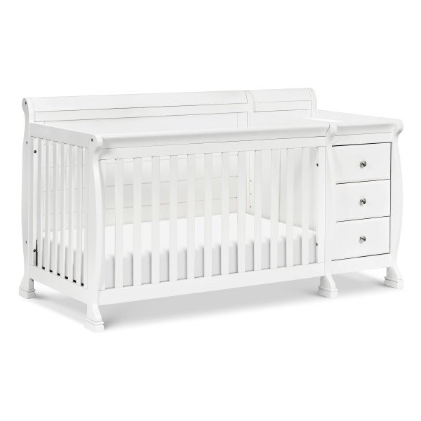 DaVinci Kalani 4in1 Convertible Crib & Changer in White