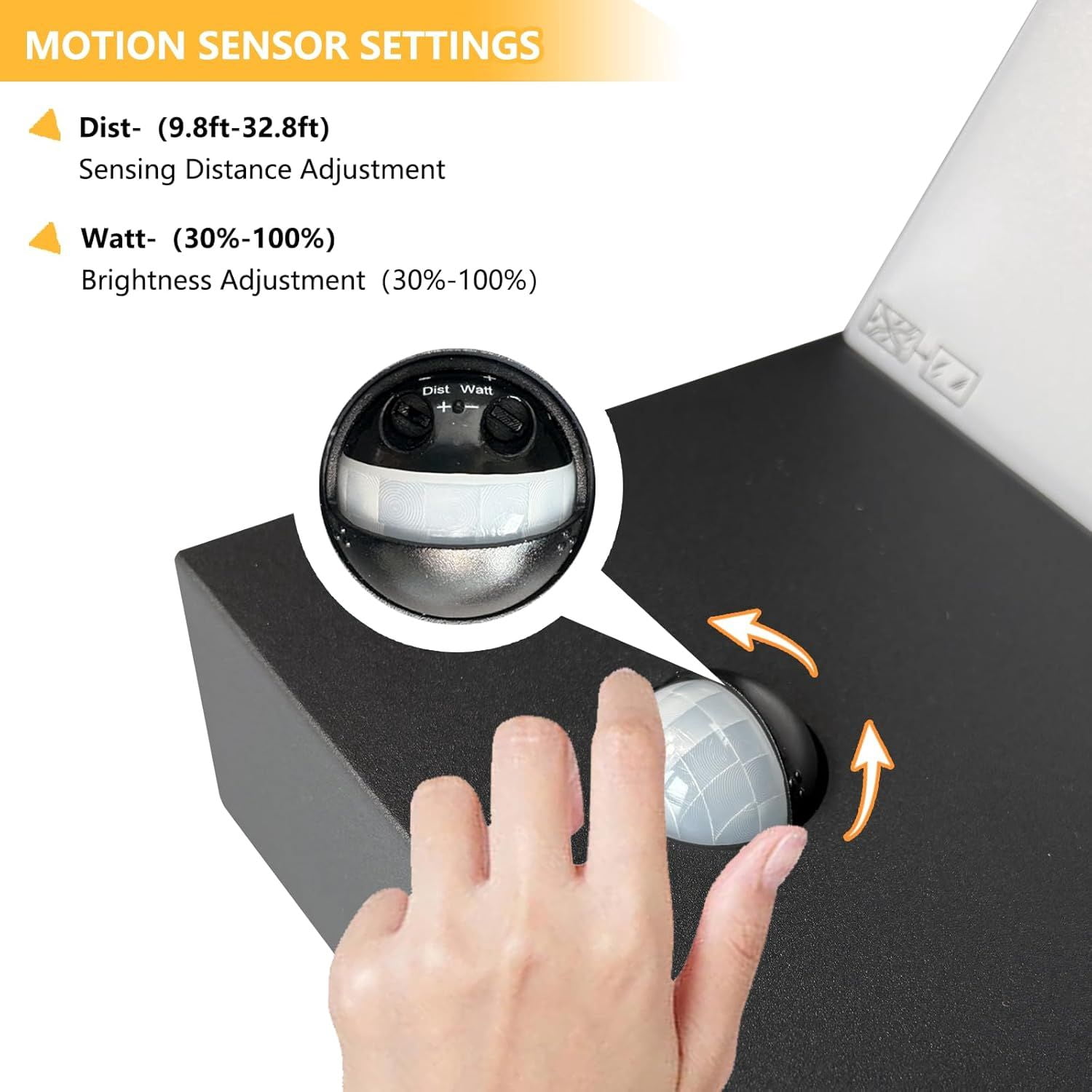 Wall Light Outdoor LED Wall Mount Lamp Wall Sconce with Motion Sensor