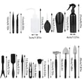 thumbnail image 3 of Juego de Herramientas para Suculentas con Bolsa de Almacenamiento, Kit de 15 Pzas de Mini Herramientas de Jardinería para Plantas Suculentas con Tapete de Lona para Macetas, Kit de Suculentas para Cu, 3 of 7