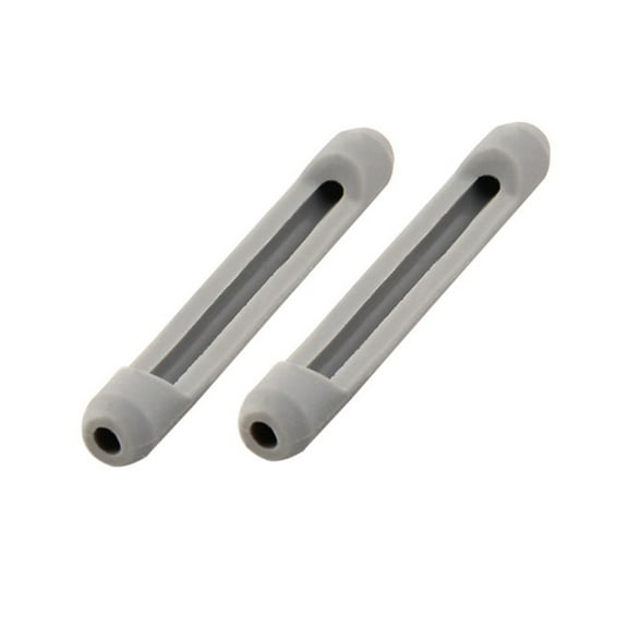 HEMOTON Silicone Nonslip Glasses Sleeves Set for Comfortable Eyewear during Sports Activities, Grey, 4 Pairs