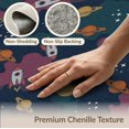 thumbnail image 6 of ODIKA 2'x3' Washable Accent Rug Pet Friendly, Bedside Mat Night Sky Stars Galaxy Planets Space Rockets Celestial Dream for Bedroom, Nursery, RV, 6 of 7