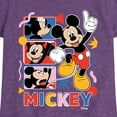 thumbnail image 3 of Disney - Mickey Tribute Panels - Toddler & Youth Girls Short Sleeve Graphic T-Shirt, 3 of 5