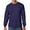 Purple, variant on Gildan Adult 5.3 Oz. Long-Sleeve T-Shirt
