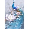 thumbnail image 1 of 5D bricolaje taladro completo diamante pintura fantasía pavo real punto de cruz bordado FLhrweasw Nuevo, 1 of 8