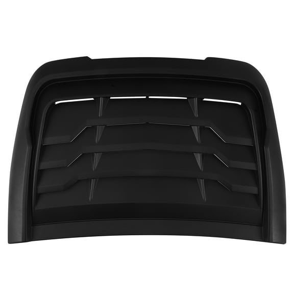 SEWCHICS Black Car Hood Vent Scoop Cover Exterior Trim Decoration for Improved Style and Aerodynamics
