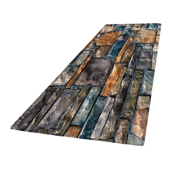 Felpudo De , Alfombra De Baño, Alfombra De Cocina, Alfombra De Puerta, Alfombra De área, Antideslizante, Para Baño, Piso, Puerta, Dormitorio, A Marrón-40x120cm Baoblaze Alfombrillas para alfombras de área