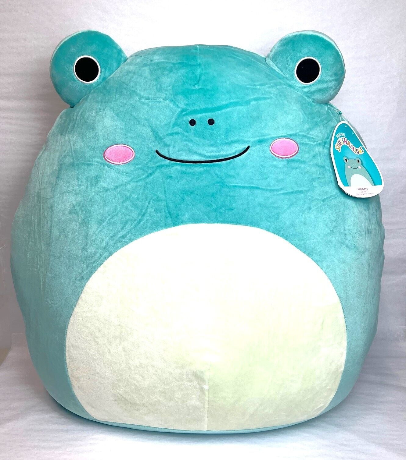 Squishmallows Plush Pet Shop Squad Robert the Frog 20 