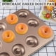 thumbnail image 3 of Moldes para donas, moldes para donas de 12 cavidades para hornear Bandeja para donas antiadherente Utensilios para hornear de acero al carbono para hornear en el horno, 3 of 6