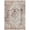 thumbnail image 2 of SAFAVIEH Winston Karena Abstract Overdyed Polyester Area Rug, Grey/Rust, 8' x 10', 2 of 7