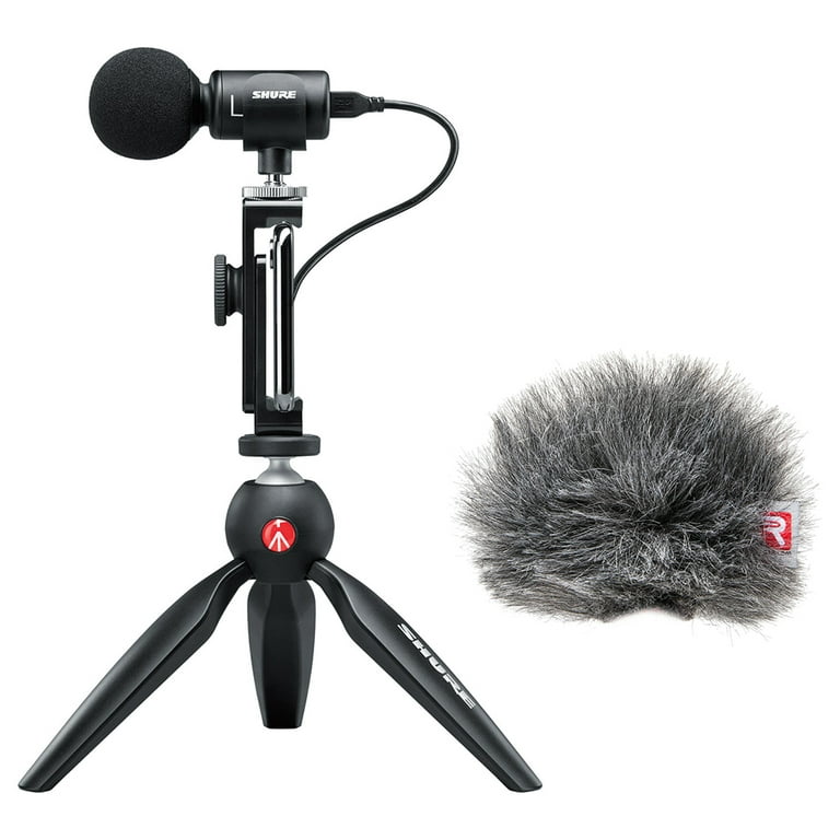 Shure MOTIV MV88+ Video Kit Digital Stereo Microphone with Shure
