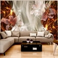 thumbnail image 1 of Tiptophomedecor Glam Wallpaper Wall Mural - Golden Comet, 1 of 4