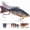 B, variant on Robotic Fishing Lure, Lifelike Swimming Action Hard Swimbait, Slow Sinking Bionic Artificial Bait for Beginner Amateur Professional Anglers