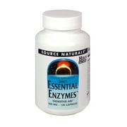 Source Naturals Daily Essential Enzymes 500 mg 120 Caps