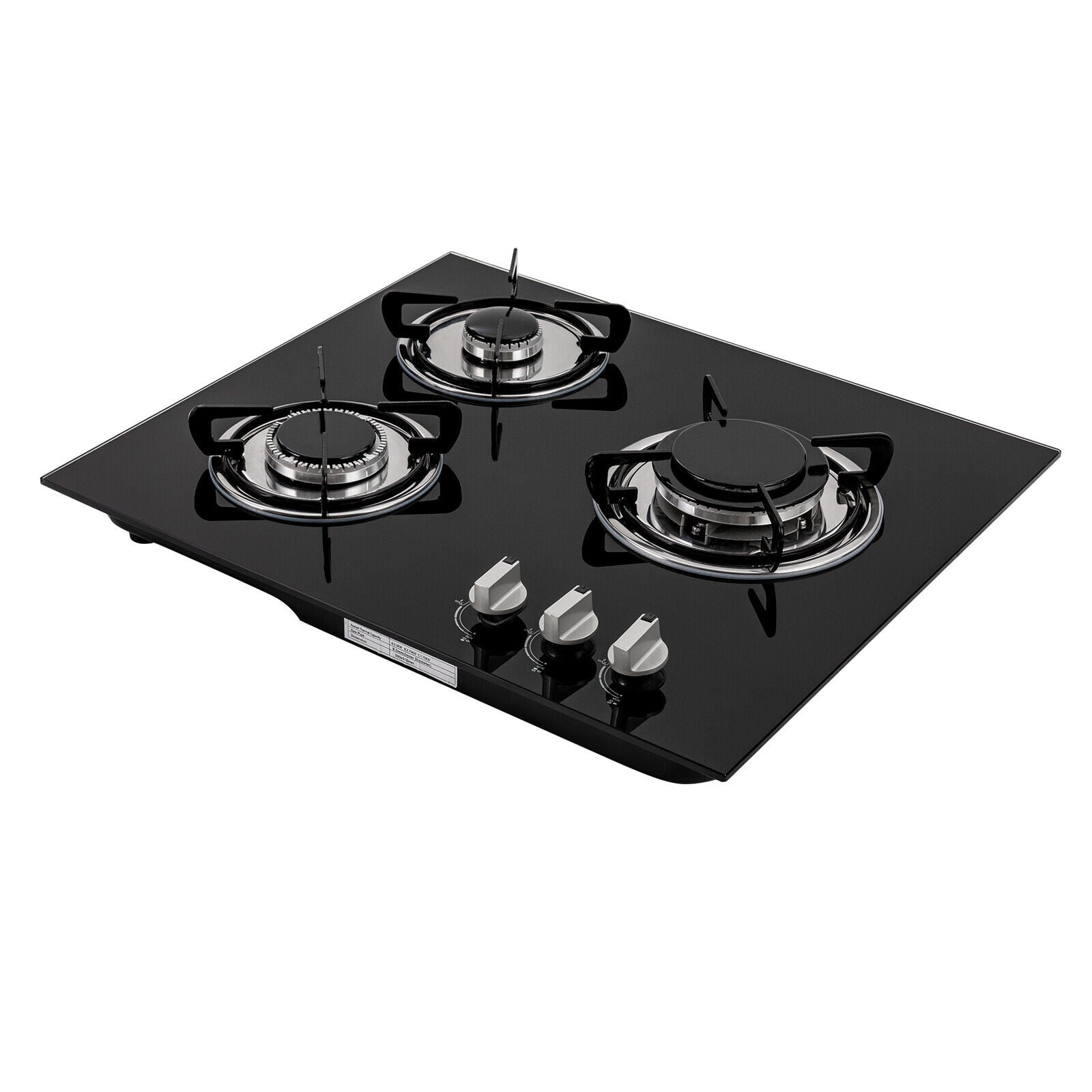 23 inch Stove Top Gas Cooktop Burner Kitchen Cooking NG with 3 Burners