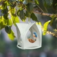thumbnail image 4 of TIELUTT Winter Hanging Bird Feeders and Outdoor Hanging Bird Feeders Suitable For Feeder for Apartment Balcony Metal Squirrel Proof Feeders Large Cage for Birds Feeder Large Capacity Easy String Ligh, 4 of 5