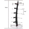 thumbnail image 4 of 5 Pairs Glasses Sun Glasses Display Shelf Sunglasses Plastic Frame Holders Racks, 4 of 4
